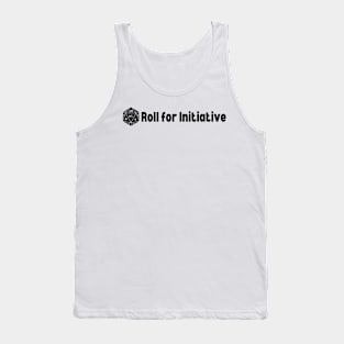 Roll for Initiative - D&D Minimalist Design Tank Top